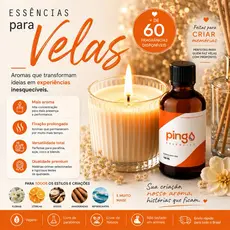 Essências Concentradas para Velas Aromáticas - 100ml