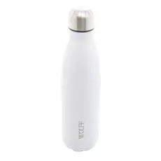 Garrafa Térmica Wolff Ice de Aço Inox Parede Dupla Branca