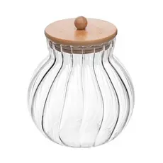 Porta Mantimentos Wolff Classic de Vidro com Tampa 700ml