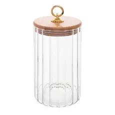 Porta Mantimento de Vidro Wolff Classic com Tampa 850ml