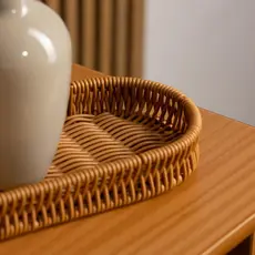 Cesta Oval 22cm x 11cm x 3cm Plástico Lyor