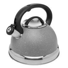 Chaleira de Indução 2,5L Wolff Granilite Cinza Aço Inox