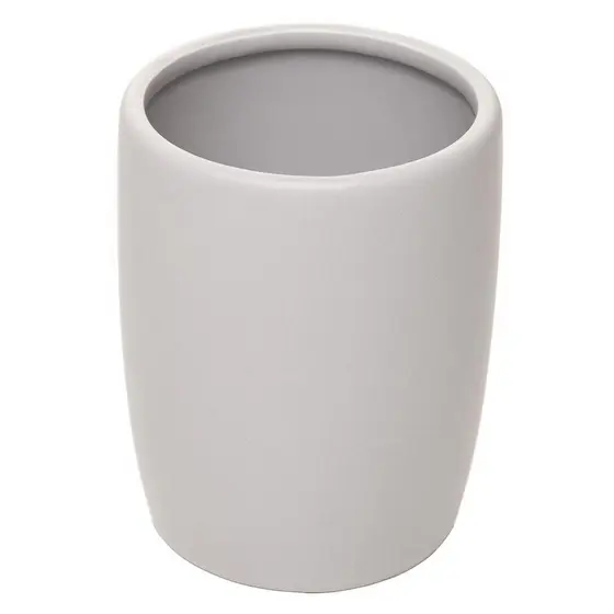 3 Peças para Banheiro Lyor Londres 220ml Cinza Cerâmica