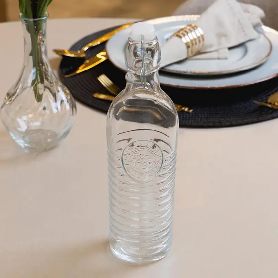 Garrafa com Tampa Hermética Lyor 500ml Vidro