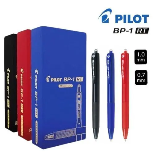 CANETA PILOT RETRÁTIL BP-1 RT 0.7 OU 1.0 PILOT
