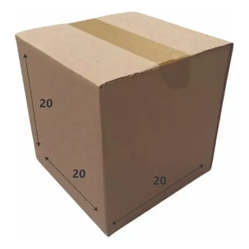 25 Caixas de Papelão 20x20x20 cm para Correios Sedex Pac E-commerce