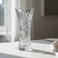Vaso Decorativo 19cm Petrificado em Vidro Grosso Resistente