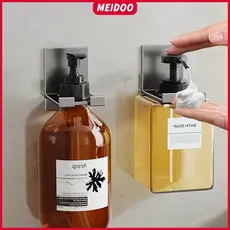 MEIDOO Suporte para sabonete líquido,prateleira para gel de banho,impermeável,não requer perfuração