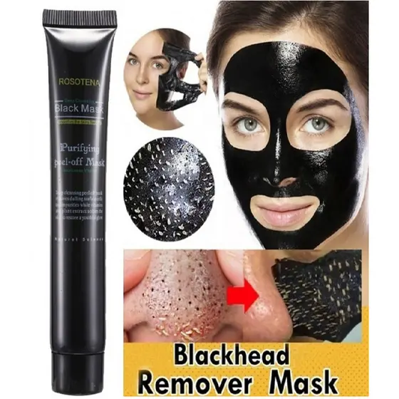 Máscara Removedor De Cabeça Preta/Folha De Limpeza Facial Acne De Lama Pele