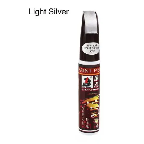 Caneta de pintura automotiva LIGHT-SILVER, revestimento transparente para arranhões WH-523