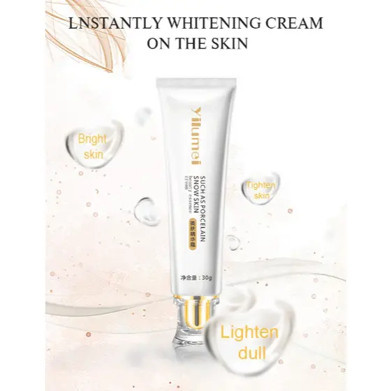 Yilumei beleza clareamento essência creme rosto gel anti-envelhecimento hidratante hidratante cuidados com a pele do corpo facial 30g