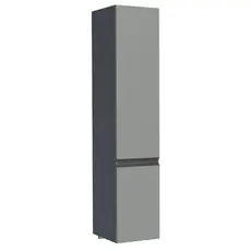Paneleiro 40 cm 2 Portas Suspenso Cinza Nice Madesa