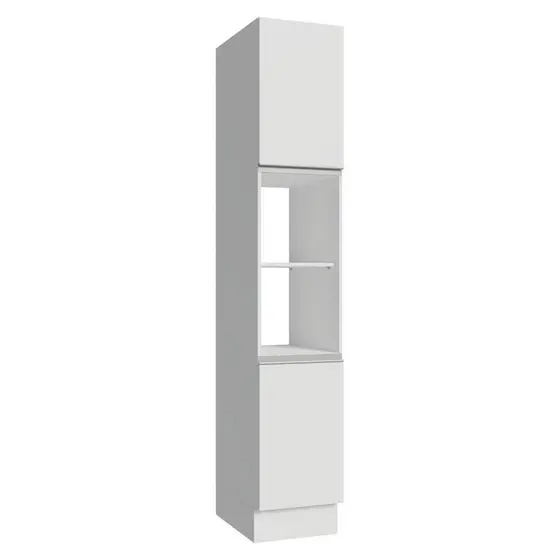 Paneleiro 40 cm 2 Portas e 2 Nichos Branco Glamy Madesa
