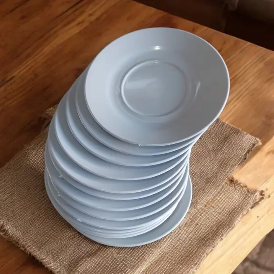 10 Pires Acrílico Resistente Branco Cozinha 12 Cm Cozinha
