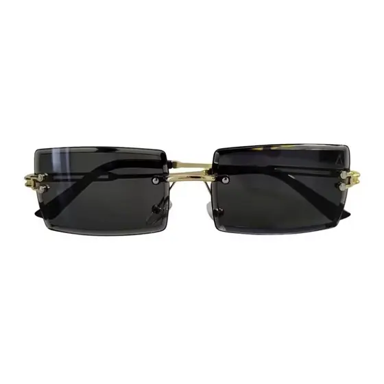 Óculos de Sol Feminino Quadrado Preto Adrium