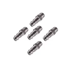 KIT com 5 PINOS ADAPTADOR SÉRIE 200 M ROSCA de 1/4"