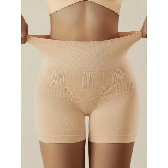 Short Cinta Modeladora Feminino De Segurança Compressão sem costura