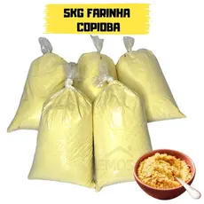 Farinha De Copioba Mandioca Amarela Torrada E Fina A Melhor Da Bahia 5 Kg Farofa Pirão Tropeiro