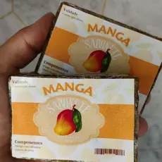 2 Sabonetes Artesanais Manga com Calêndula – Hidrata, Clareia e Protege a Pele