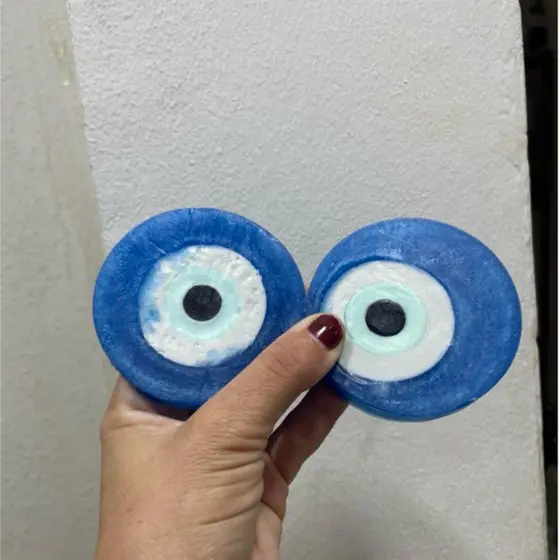 ✨🧿 2 Sabonetes de Olho Grego 🧿✨