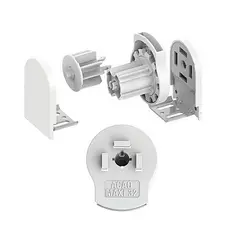 Kit reparo reforçado para comando de persiana e cortina rolo para tubo 32mm