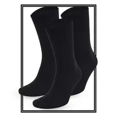 Kit 12 Pares Meias Cano Longo Algodão Masculino Feminina