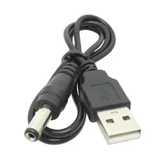 Cabo Usb P4 Pino 5.5 Força Para Fonte Conector Tablet