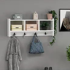 NICHO SUPORTE DE PAREDE CASACO BOLSA 60CM VERSATIL MULTIUSO PRATELEIRA ORGANIZADOR QUARTO SALA COZINHA ARMARIO ESTANTE