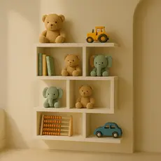 ARMARIO PRATELEIRA NICHO 90X90CM BRANCO ESTANTE CUBO MULTIFUNCIONAL PARA LIVROS, DECORAÇÃO E ORGANIZAÇÃO