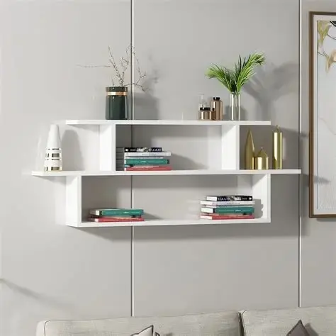 ESTANTE NICHO 90X60 100% MDF ORGANIZADOR PRATELEIRA ARMARIO SALA COZINHA QUARTO ESCRITORIO QUADROS FOTOS MULTIUSO