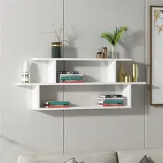 ESTANTE NICHO 90X60 100% MDF ORGANIZADOR PRATELEIRA ARMARIO SALA COZINHA QUARTO ESCRITORIO QUADROS FOTOS MULTIUSO