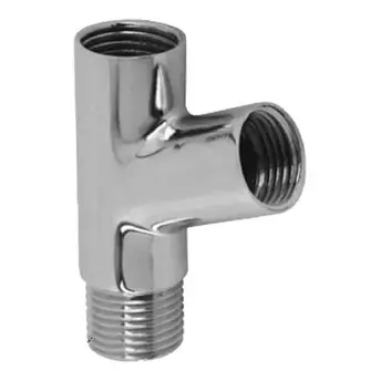 Adaptador Junção Y 1/2 Metal Cromado