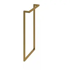 Pé avulso Base de Mesa Aparador Rafaela 30cm em Aço