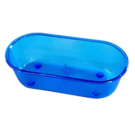 Banheira Oval Azul 4 Tamanhos P/pássaros - Mr pet