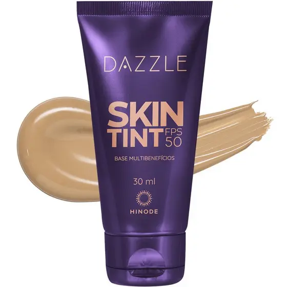 Base Skin Tint Multibenefícios FPS 50 Dazzle 30ml Vanilla Hinode