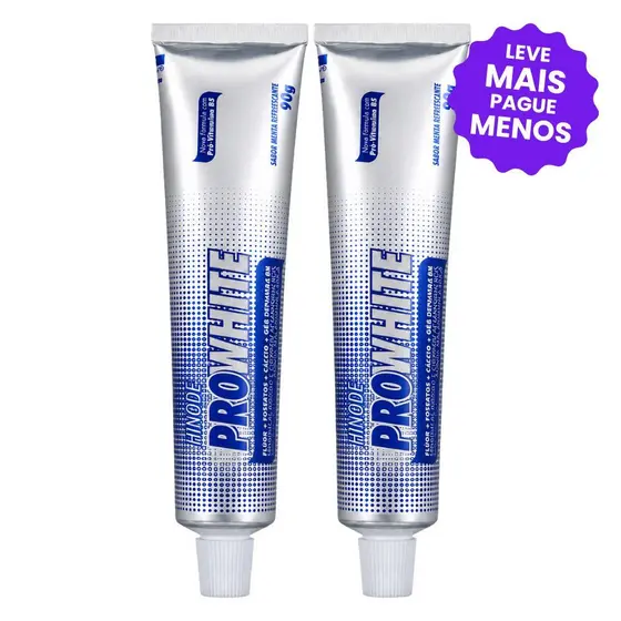 Kit 2 Gel Dental Clareador Pro White 90g