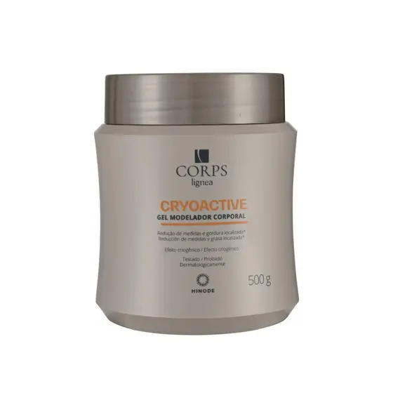 Gel Modelador Corporal Seca Barriga Cryoactive Corps Lignea Hinode 500g