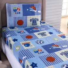 Jogo de Lençol Solteiro 02 Peças Estampas Variadas
