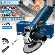 Esmerilhadeira e Lixadeira Angular 900w 115mm 4.1/2 11000rpm 60HZ
