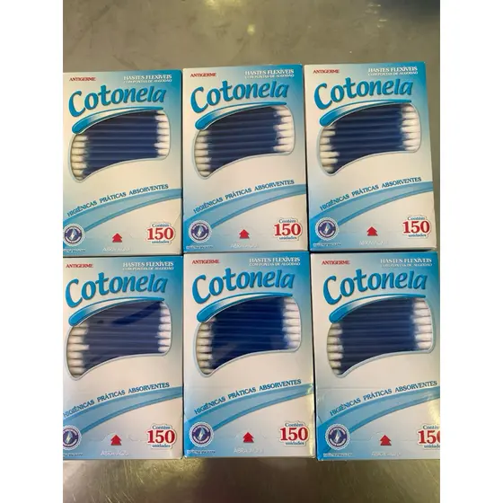 Cotonete 1200 unidades na CAIXA