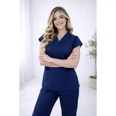 Conjunto Pijama Cirúrgico Scrub Hospitalar | Feminino | Acinturado | Tecido oxfordine