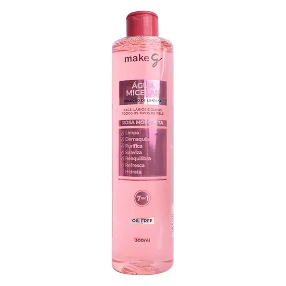 Água Micelar Rosa Mosqueta 300ml - Make G