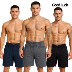 Kit 2 Pijamas Masculino Samba Canção 100% Algodão Confortavel  Short para Dormir/descansar/Lazer