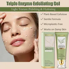 Gel Peeling Facial Para Limpeza De Poros , Hidratante Não Gorduroso 100g , Mulheres , Homens , Corpo , Pele Morta , kagl