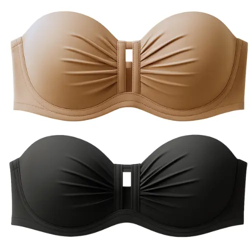 Sutiã Plus Size Kit 2 pçs Tomara que Caia Reforçado