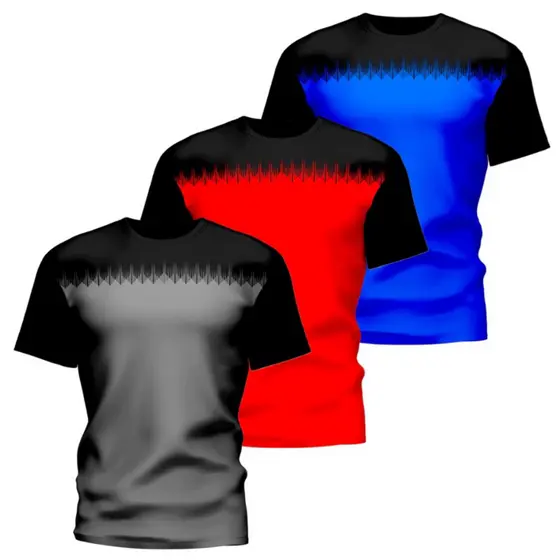 Camiseta camisa treino dryfitness academia treino cross fit corrida ao ar livre academia caminhada ciclismo esportes