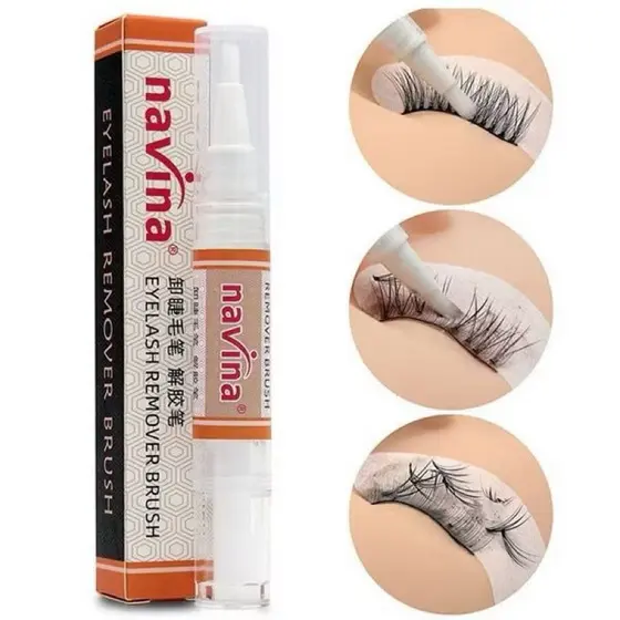 Caneta Gel Removedor Navina Professional Lash Cola Removedor De Pestanas Gel Extensão 5g