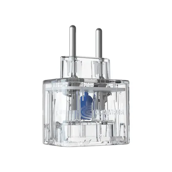 iCLAMPER Pocket LCF 2 pinos 10 amperes Transparente Protetor Elétrico DPS Bivolt