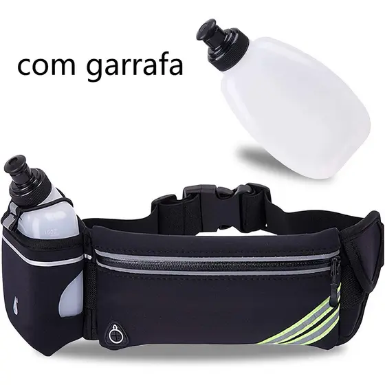 Bolsa de corrida à prova d'água com  para garrafa de água