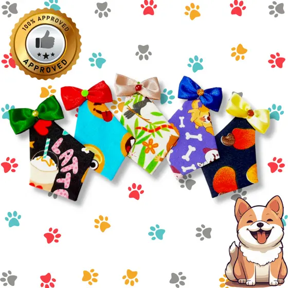 20 Gravata Pet PP, Macho, Cachorro, Cães, Banho e Tosa, Pet Shop, Acessório
